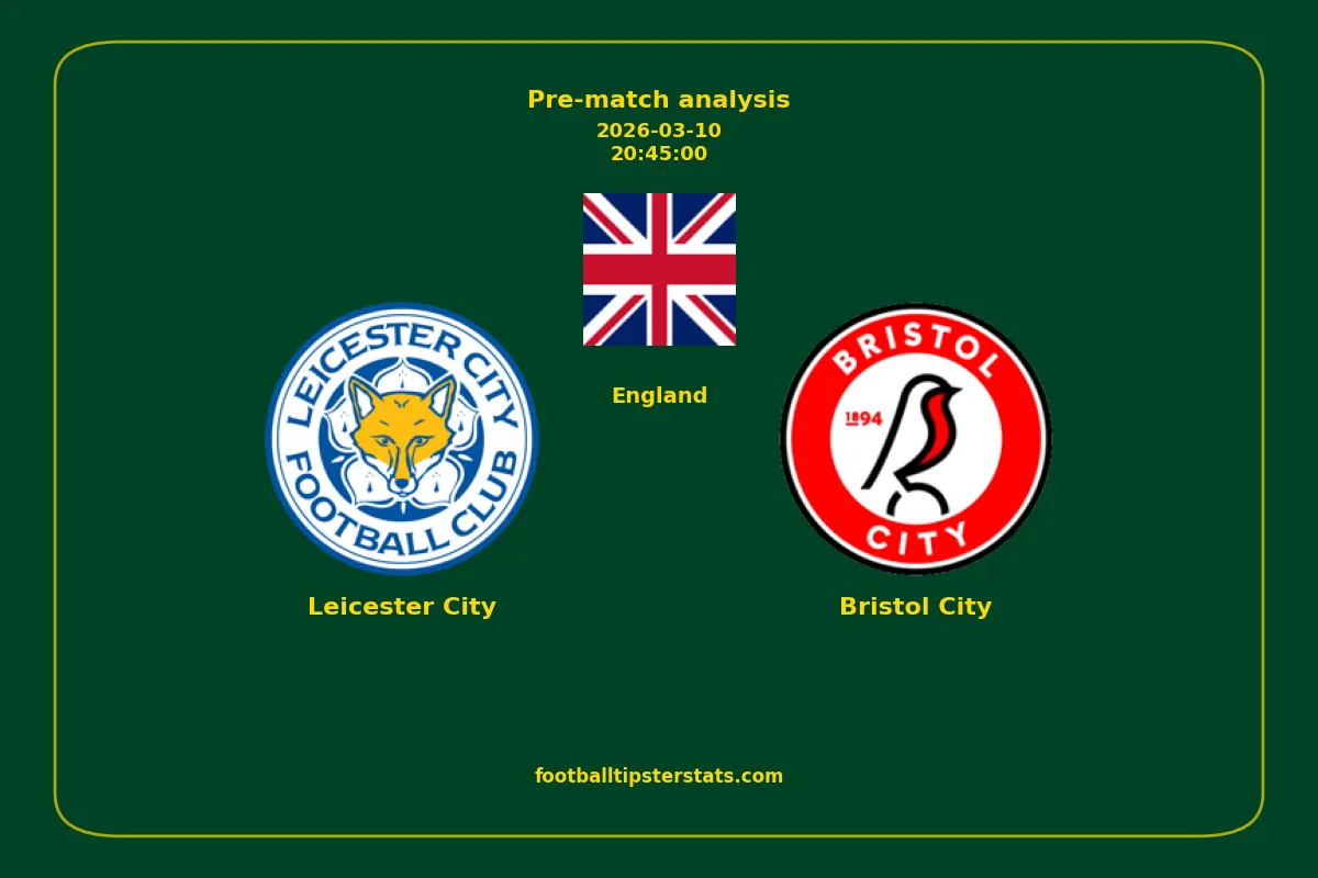 Pre-match analysis: Leicester City vs Bristol City on 2026-03-10